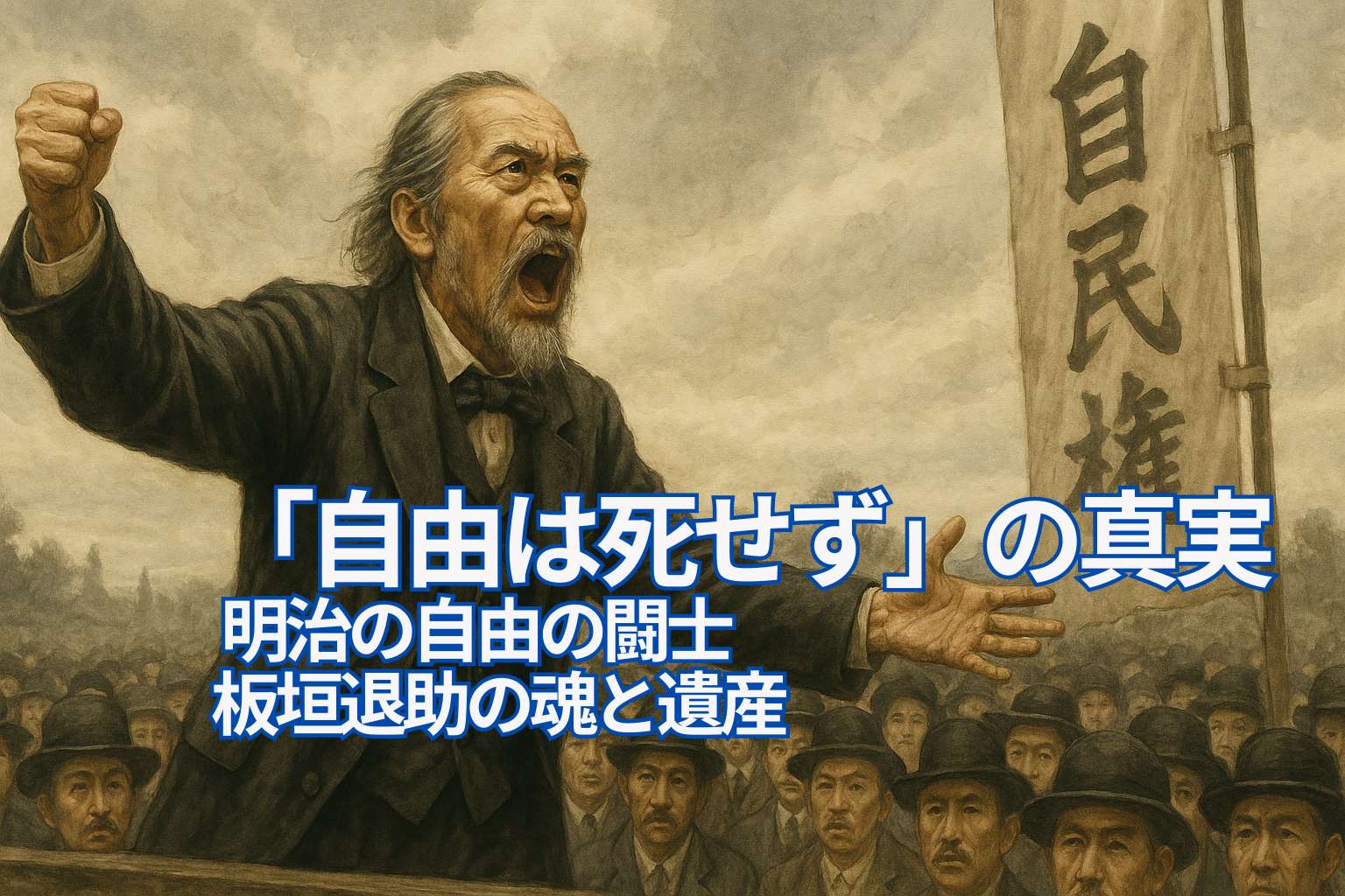 「自由は死せず」の真実: 明治の自由の闘士・板垣退助の魂と遺産