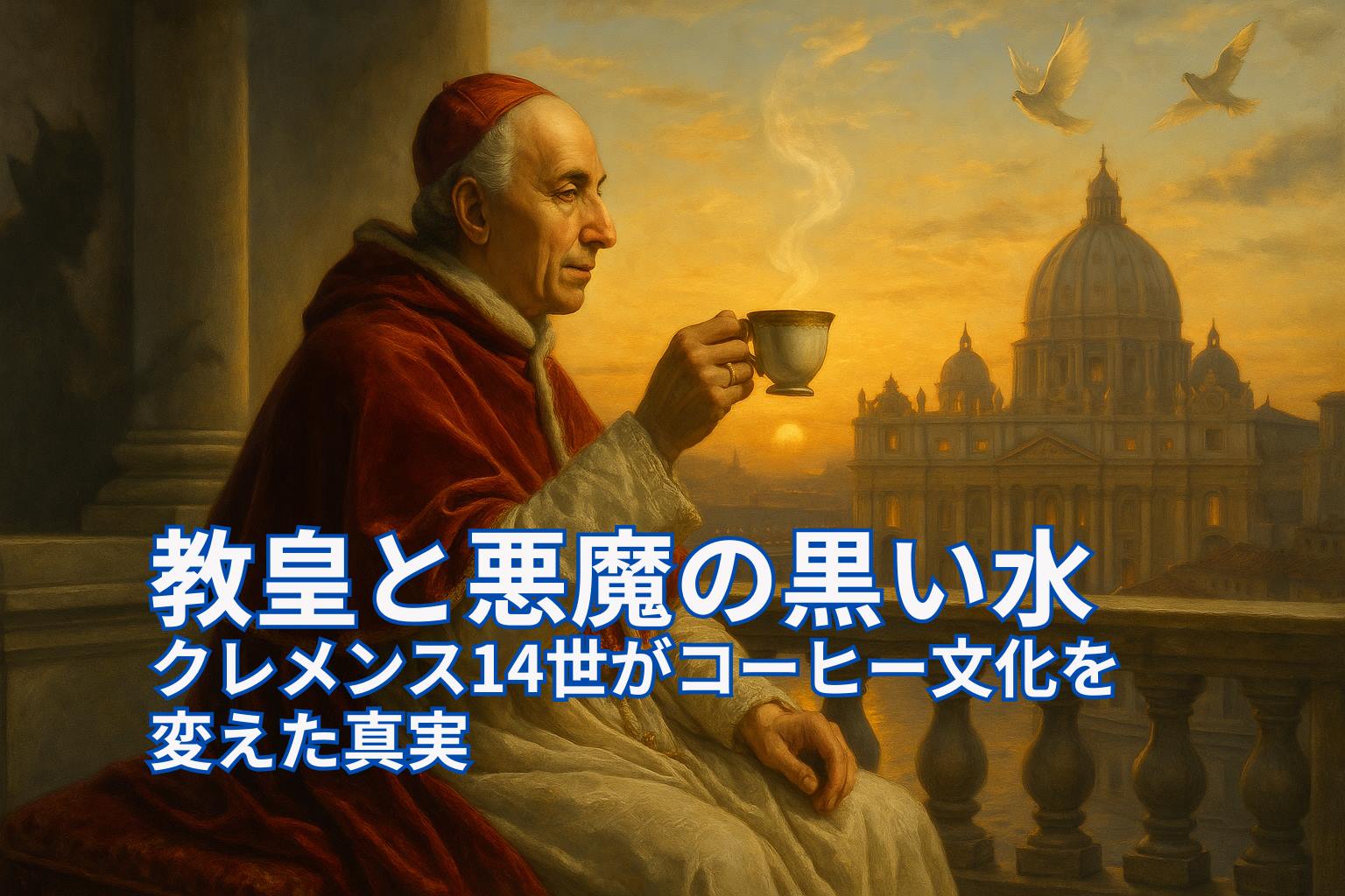 教皇と悪魔の黒い水：クレメンス14世がコーヒー文化を変えた真実