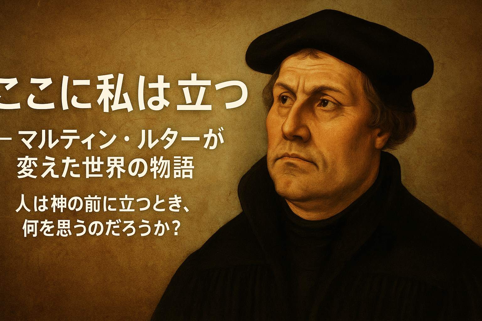 「ここに私は立つ」― マルティン・ルターが変えた世界の物語